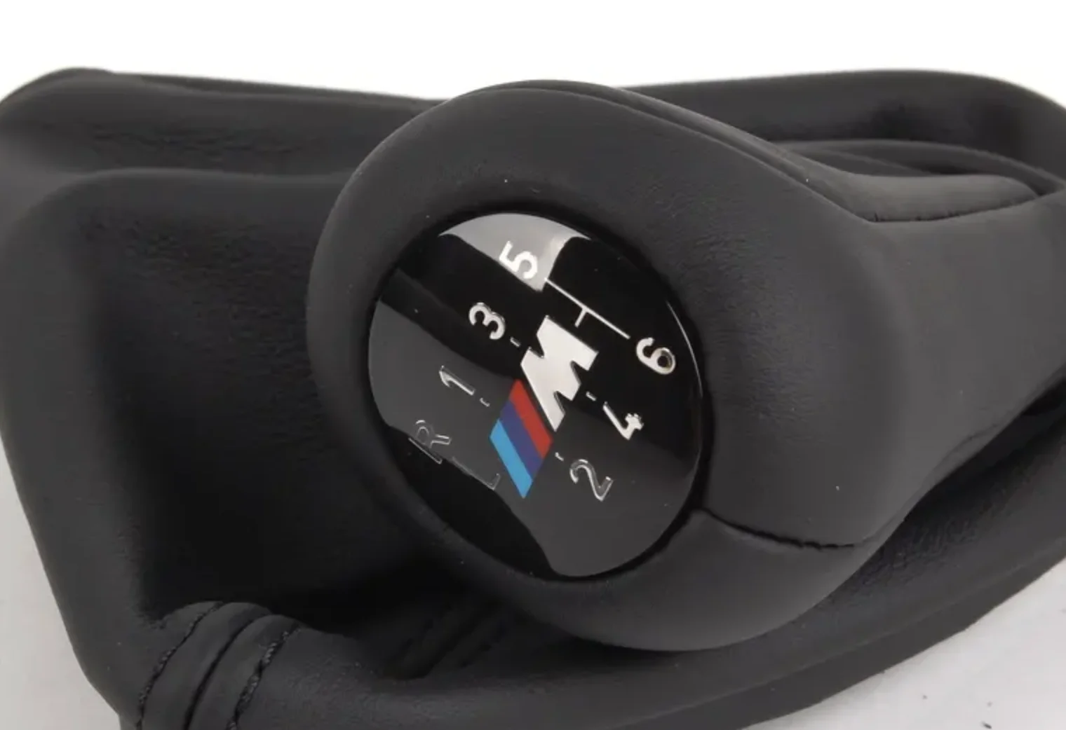 BMW 3 Serisi E90 E92 E93 Siyah Deri 6 İleri Vites Topuzu 25112283040