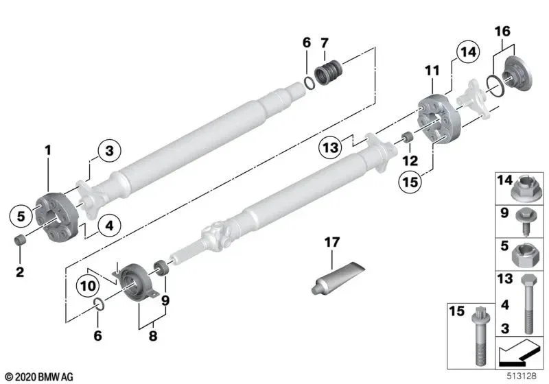 BMW E81 E82 E87 E88… Sönümleme Halkası 26117527617
