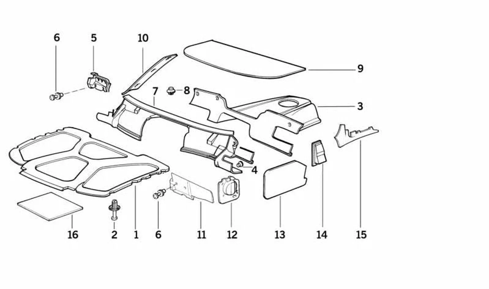 BMW 3 Serisi E36 M3 Kaput Halısı 51482492957