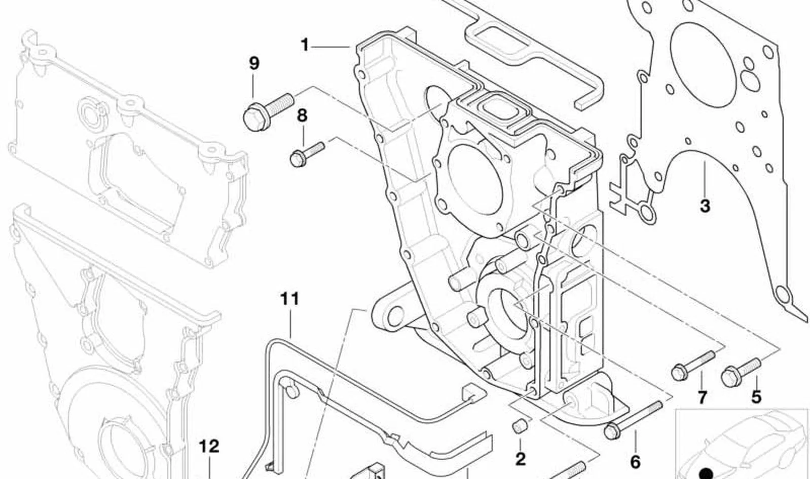 BMW 3 Serisi E36 M42 Krank Sensörü 12141247259