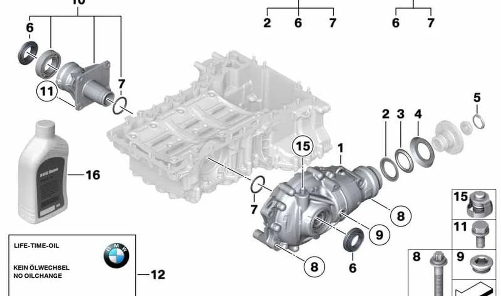 BMW 3 Serisi E90 335 Yatak Mesnedi 31508699443