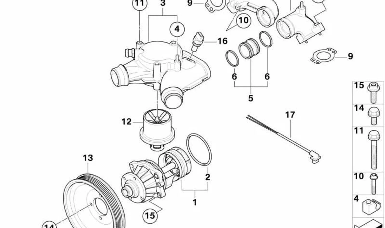 BMW 3 Serisi E90 E92 S65 M3 Devirdaim Kasnağı 11517838676