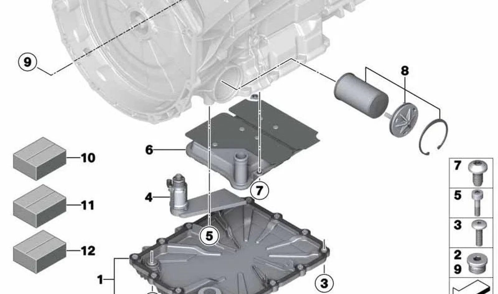 BMW 3 Serisi E90 F80 F82 Şanzıman Karteri Emme Pompası M3 M4 M5 28107842838