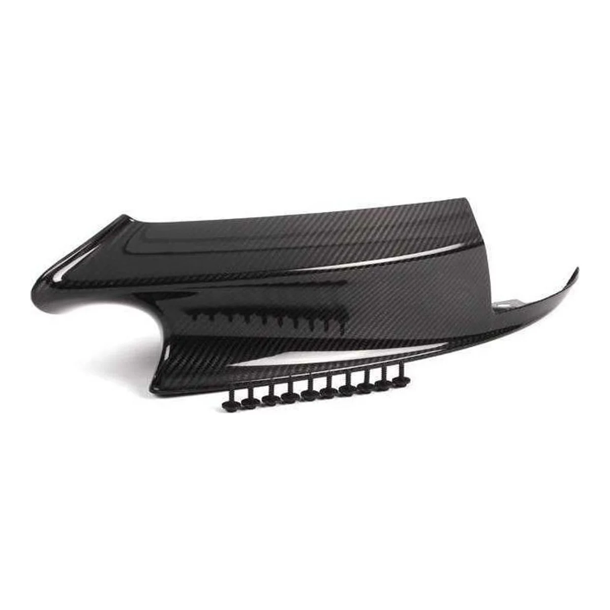 BMW 3 Serisi E92 E93 M3 Ön Tampon Alt Spoyler Sol Flap Karbon 51112160271