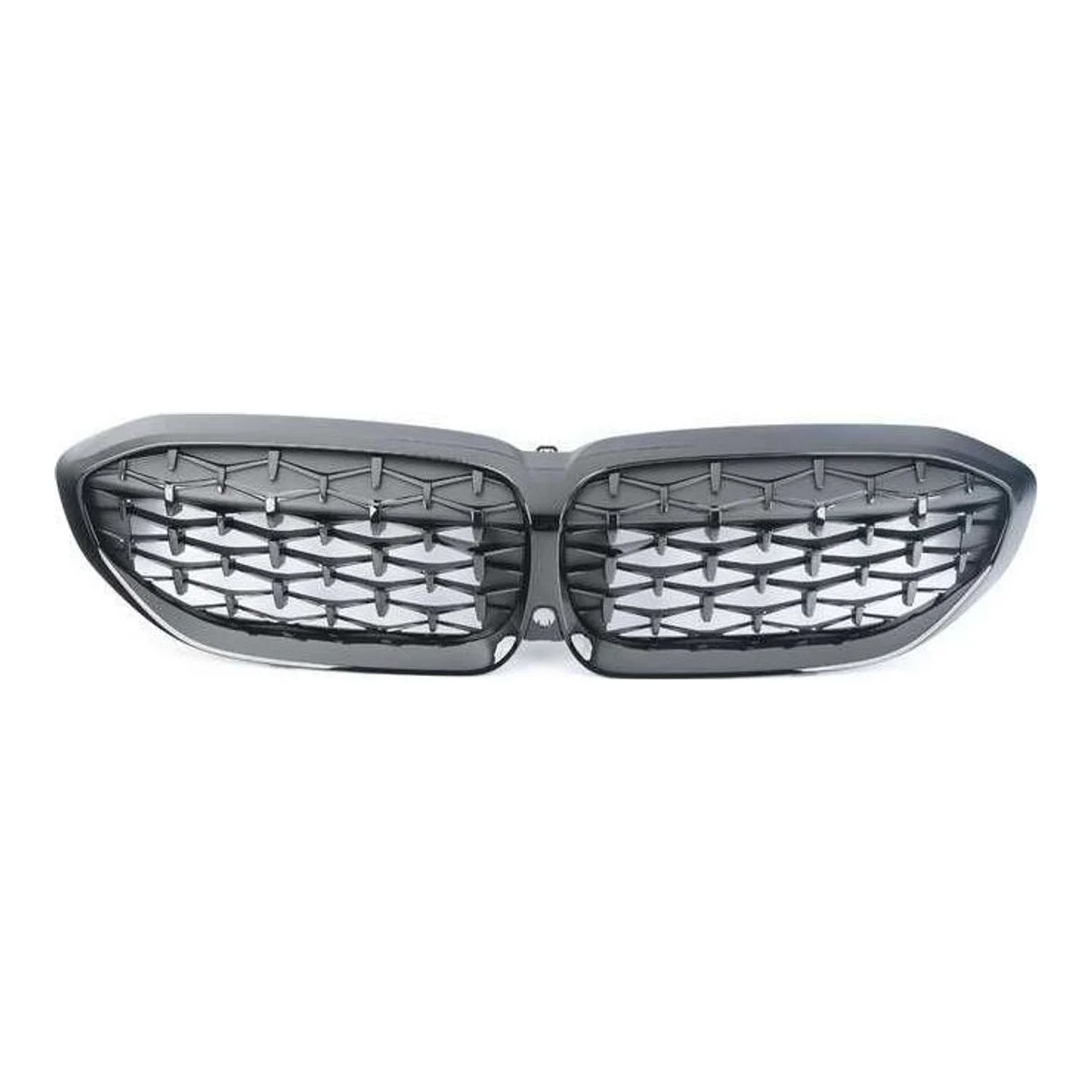 BMW 3 Serisi G20 Ön Panjur Diamond -Komple Parlak Siyah- Kameralı 51139448475