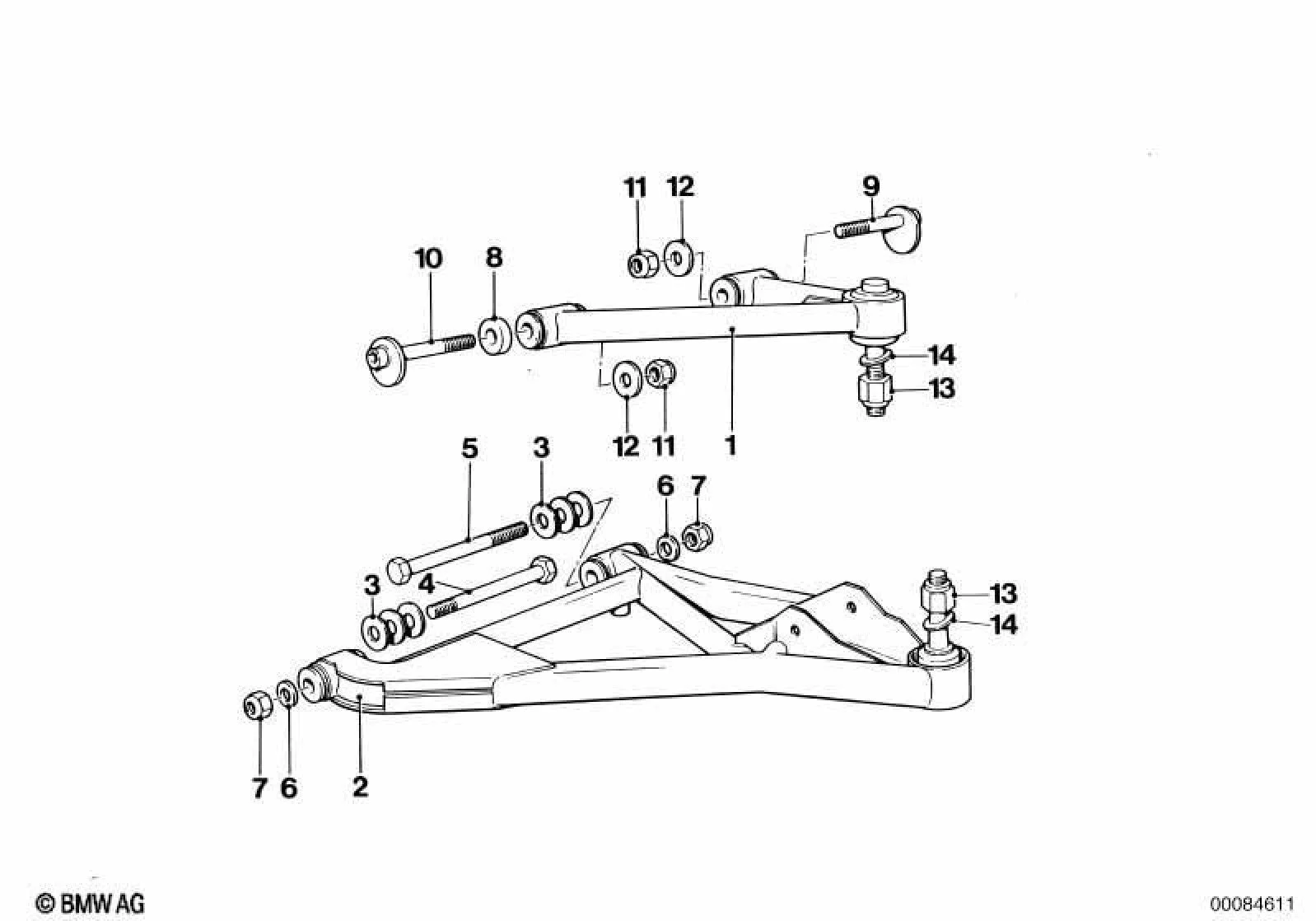 BMW E28 E30 E34 E36… Ön Aks Bağlantı Pulu 1 mm 31122160312