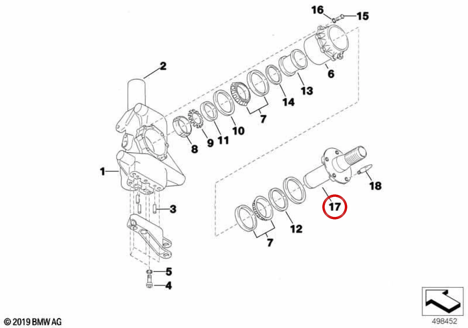 BMW E81 E82 E87 E88… Ön Süspansiyon Salıncak Kolu 31212483956