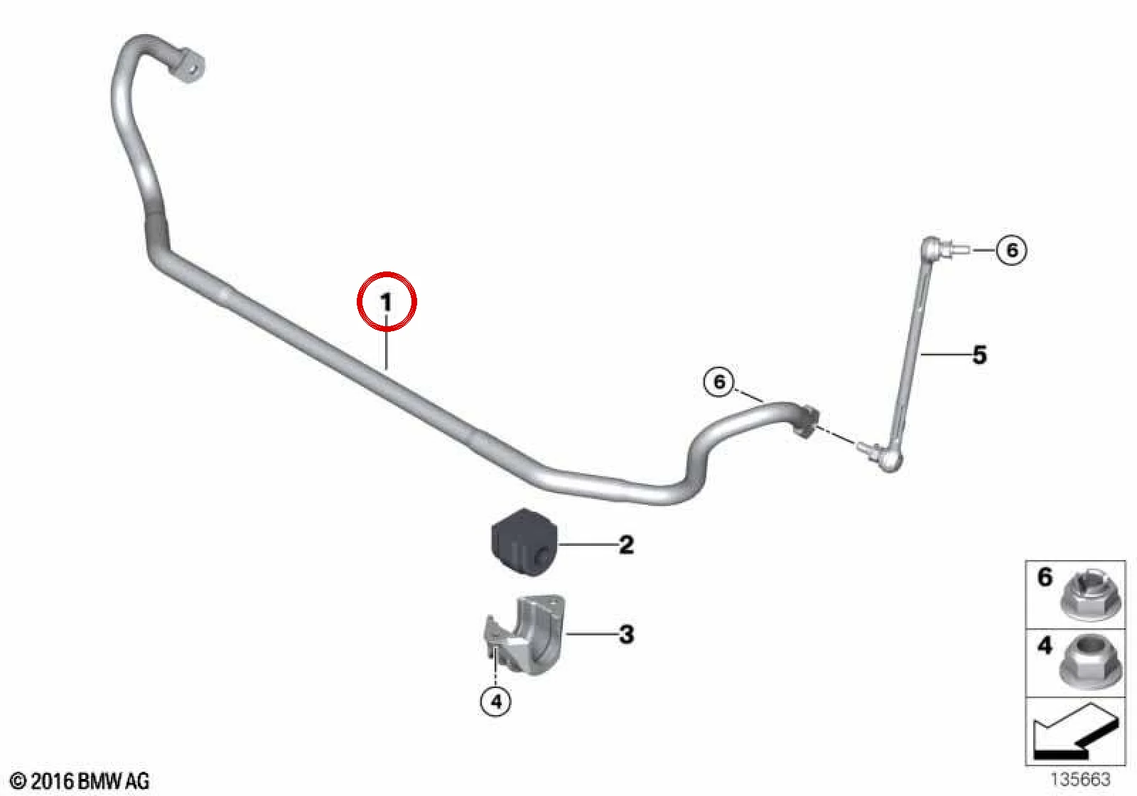 BMW 3 Serisi E93 Cabrio Ön Viraj Demiri 26,5 mm 31356796307
