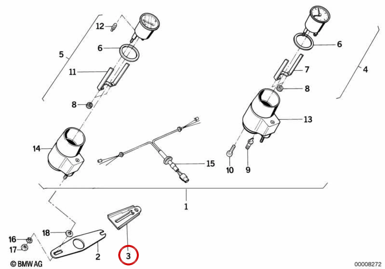 BMW 3 Serisi E30 E36 Siyah Uzatma Parçası 31422303484