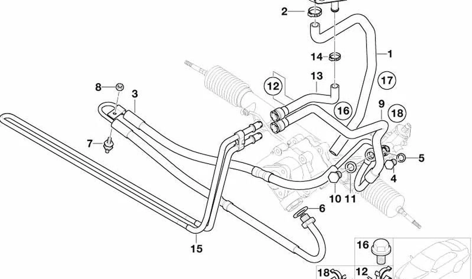 BMW E53 E65 E66 E70… Sönümleme Lastik Takozu 32416778960