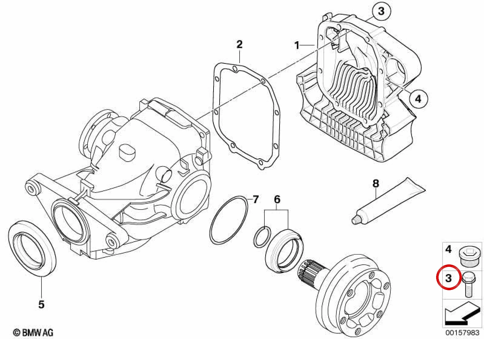 BMW E82 E90 E92 E93… Arka Aks Pullu Altıgen Cıvata M10x82 33112282654