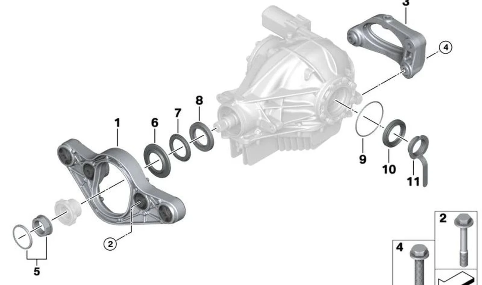 BMW 4 Serisi F83 Ön Bağlantı Adaptörü 33172284774