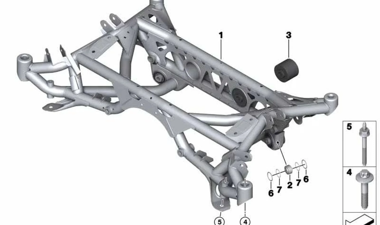 BMW 4 Serisi F83 Arka Lastik Takoz 33177852495