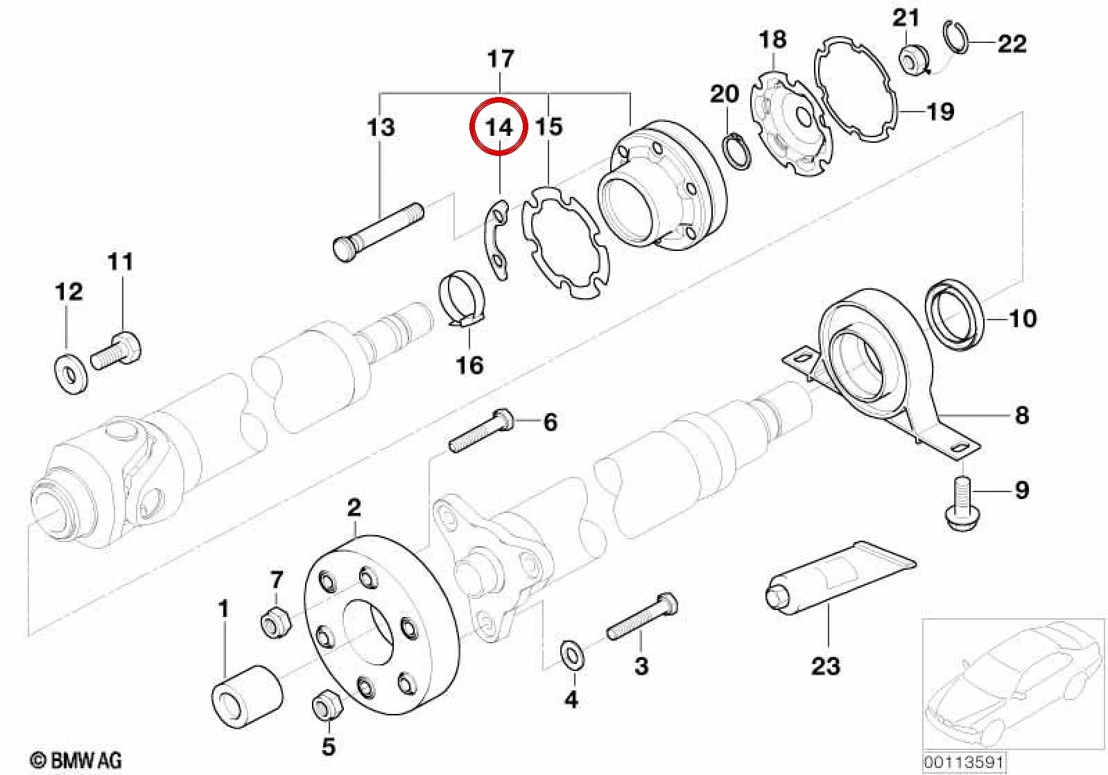 BMW E46 E53 E60 E81… Sac Ara Parçası 33207572719