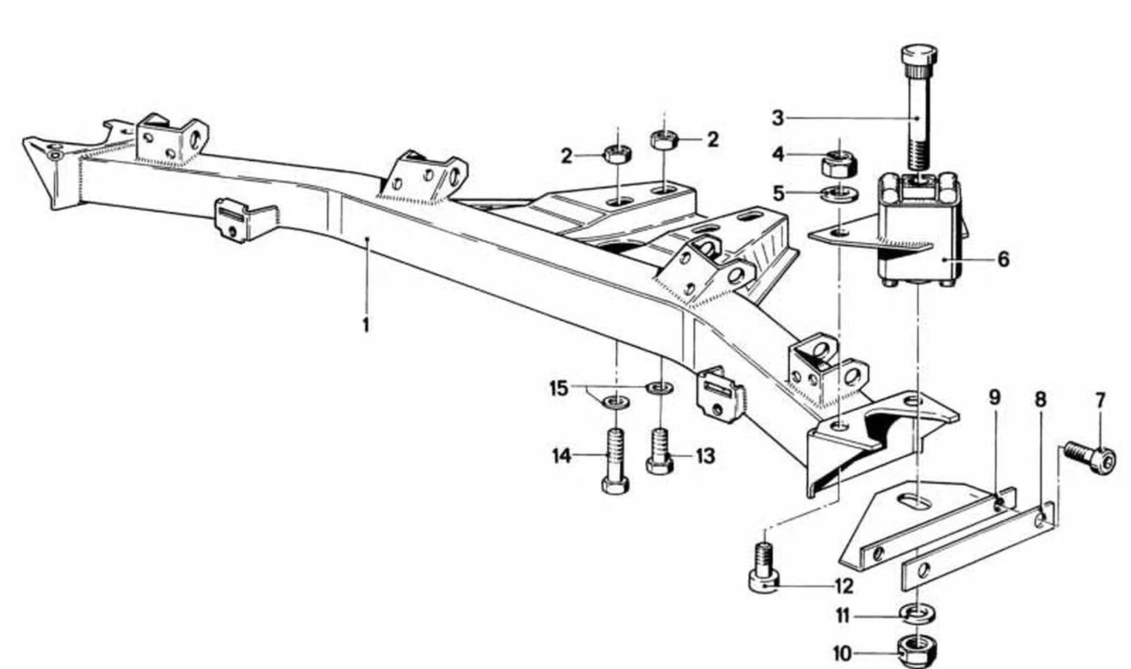 BMW 3 Serisi E21 Arka Aks Taşıyıcı Pulu 33321116189