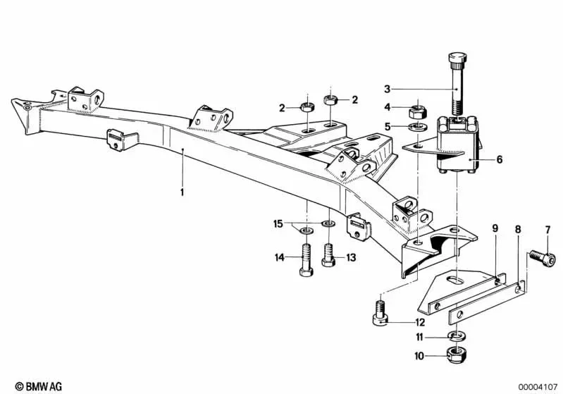 BMW 3 Serisi E21 Arka Aks Sol Yumuşak Takozu 33331118569