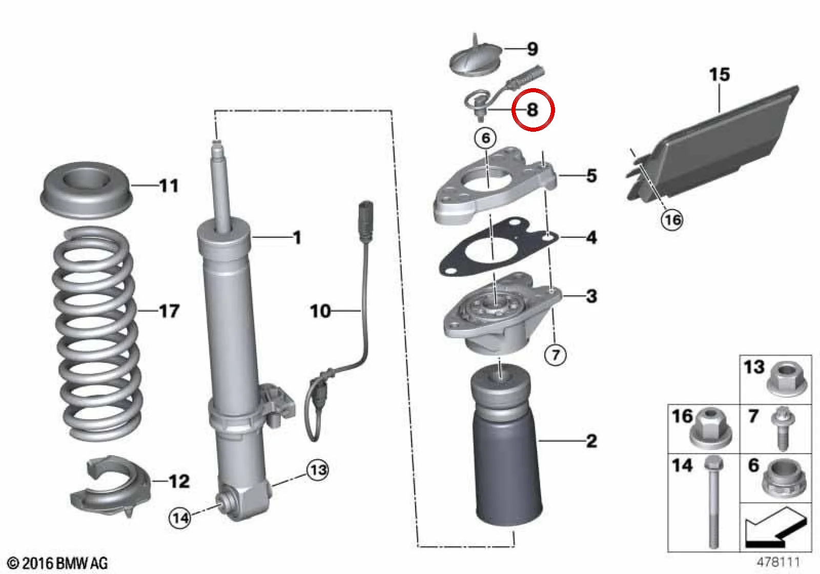 BMW 4 Serisi F83 EDC Adaptör Kablosu 33507850608
