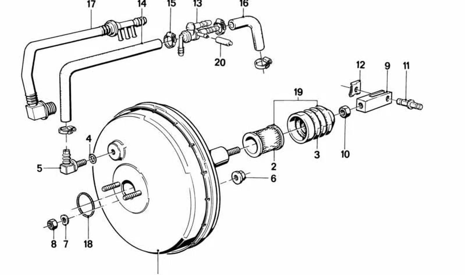 BMW E21 E24 E28 E30 Fren Ana Merkezi O-Ring Contası 34314650345
