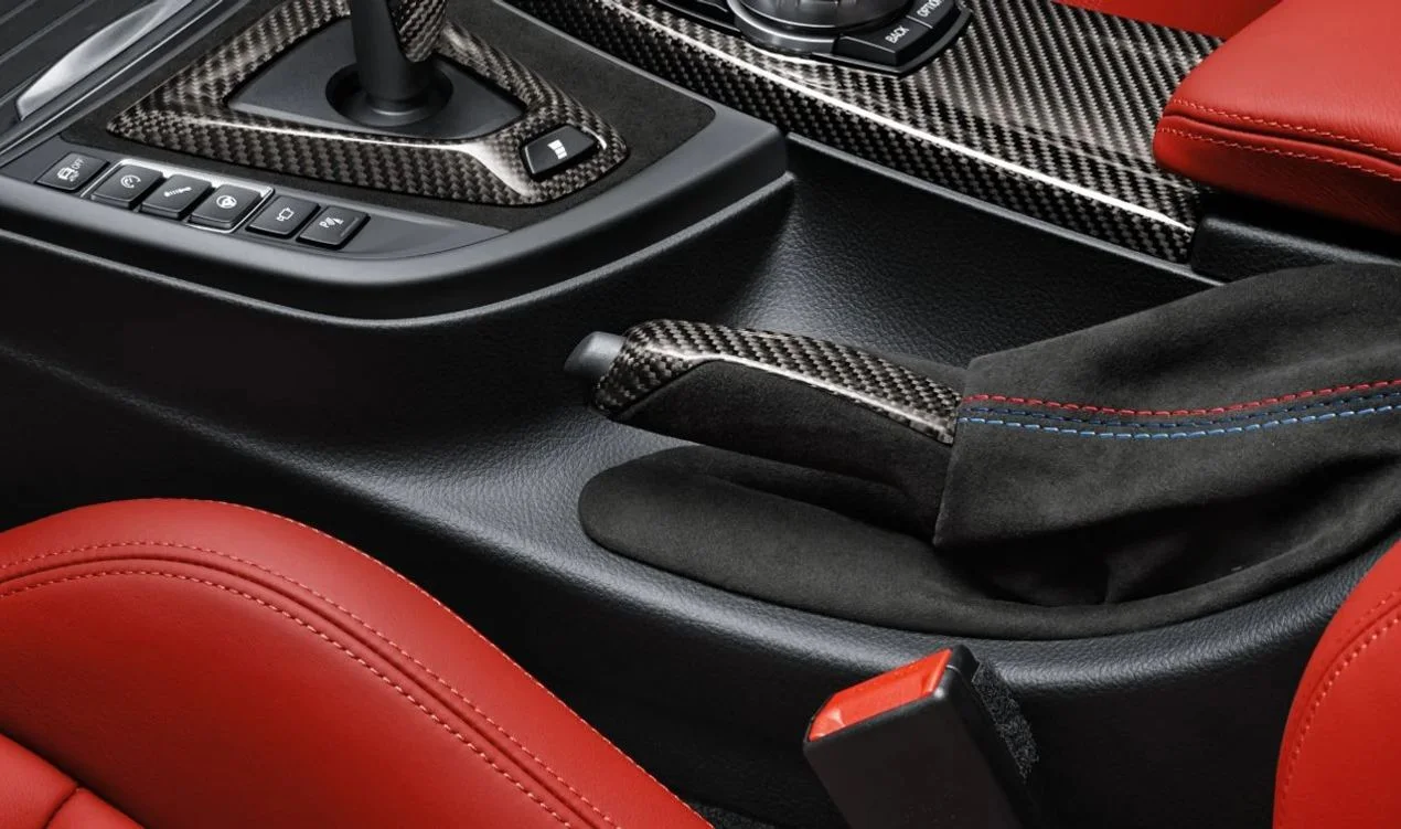 BMW 4 Serisi F83 Renkli Dikişli El Freni Tutamağı 34402358363