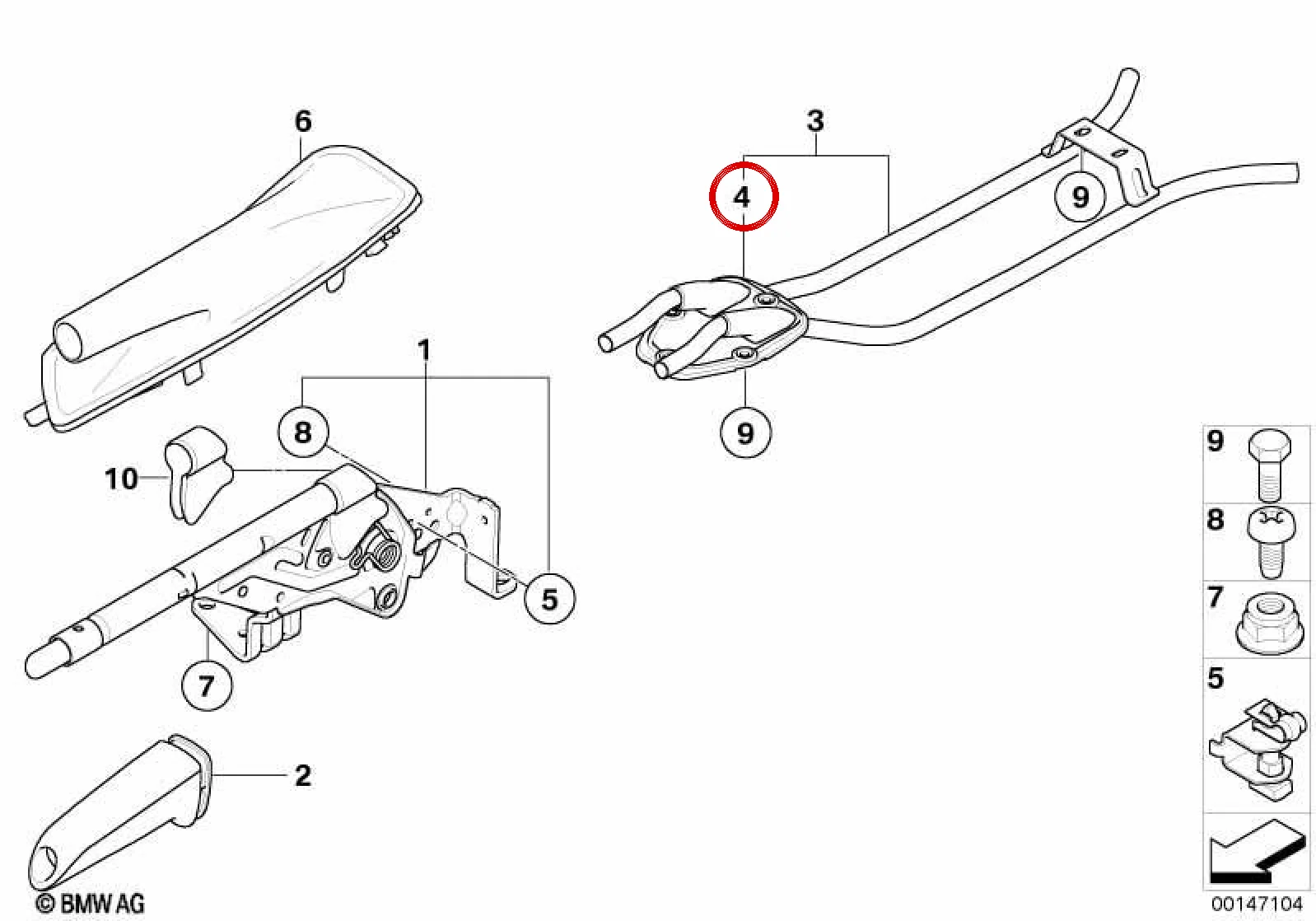 BMW E81 E82 E84 E87… El Freni Contası 34406764925
