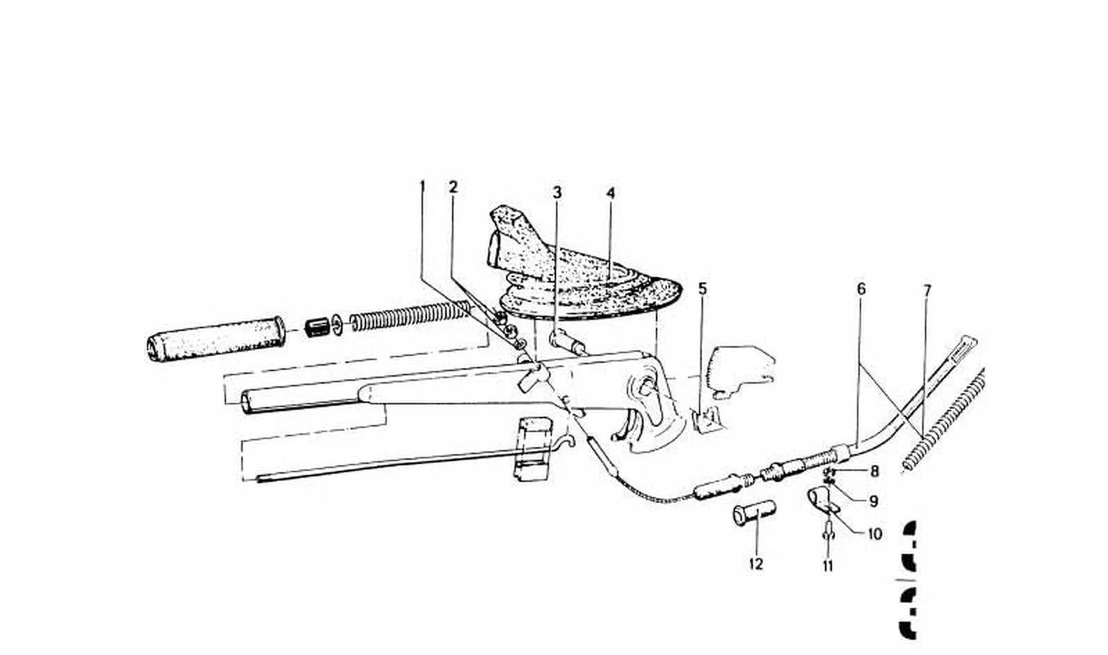BMW E30 E32 E34 E36… El Freni Teli 34411103130