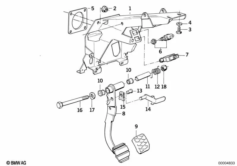 BMW E21 E31 E32 E34 Fren Servosu Pimi 35211110925