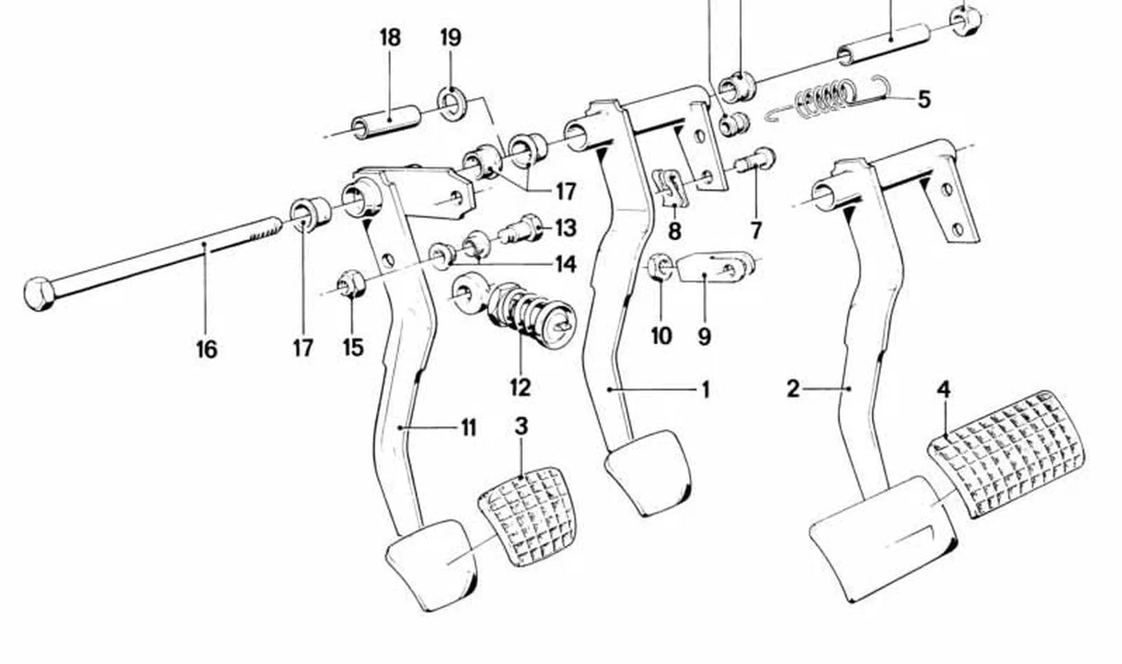 BMW E21 E24 E28 Mesafe Parçası 35214045708