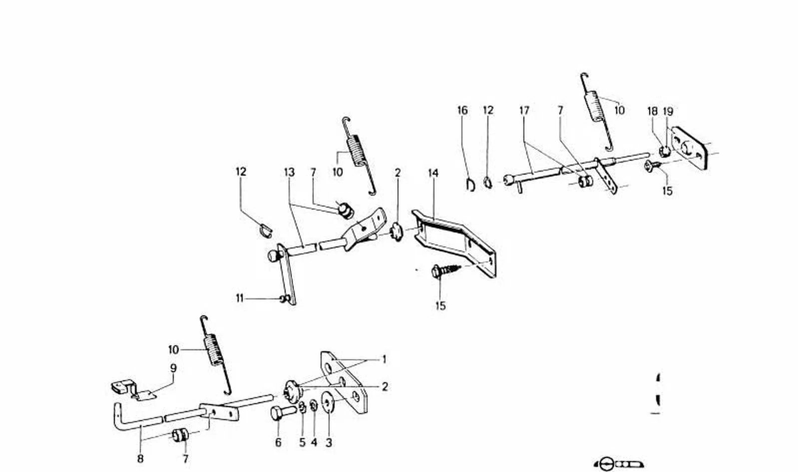 BMW 3 Serisi E21 Gaz Mekanizması Aktarma Mili 35411109924