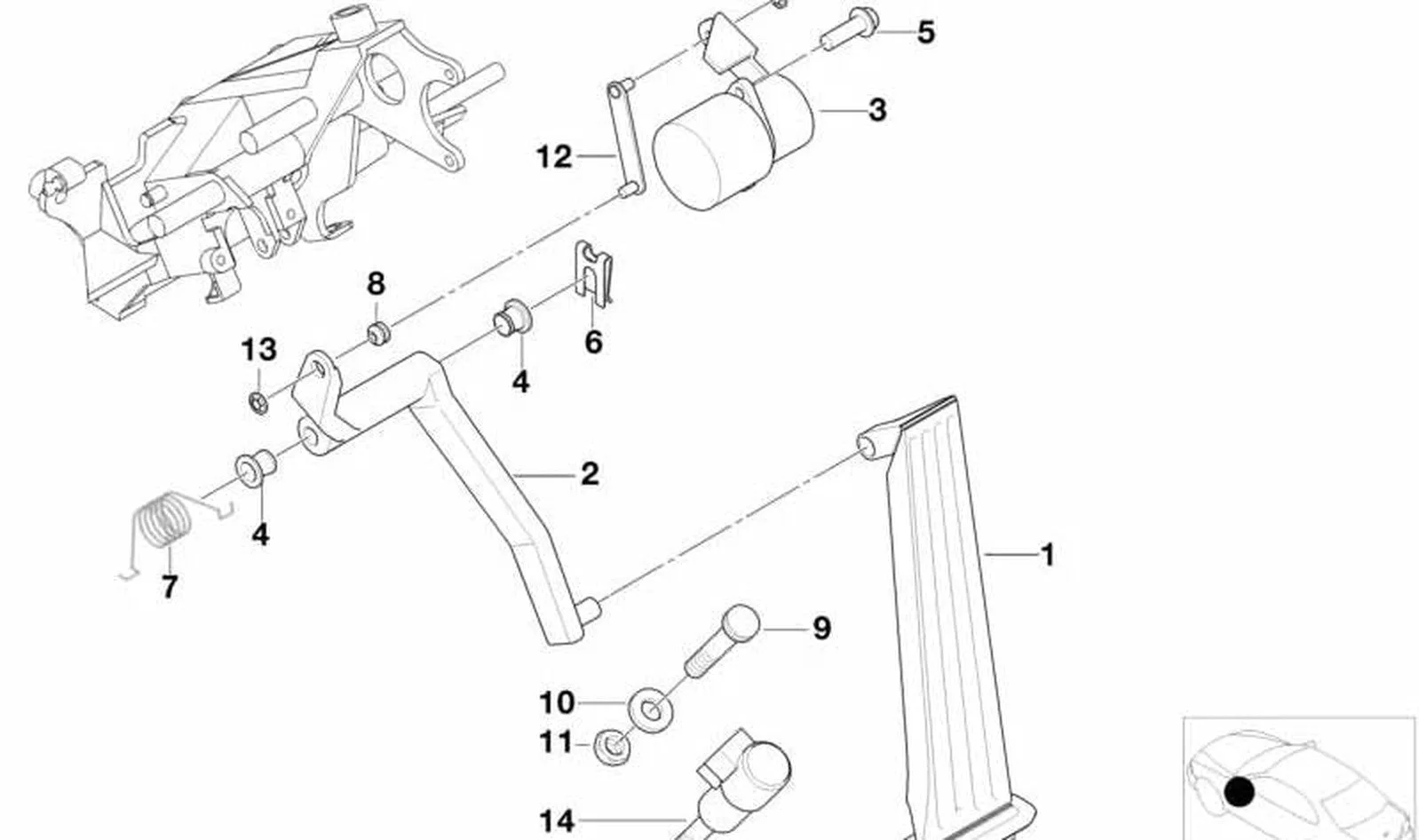 BMW E38 E39 E46 Tırtıllı Cıvata M8x81 35416750459
