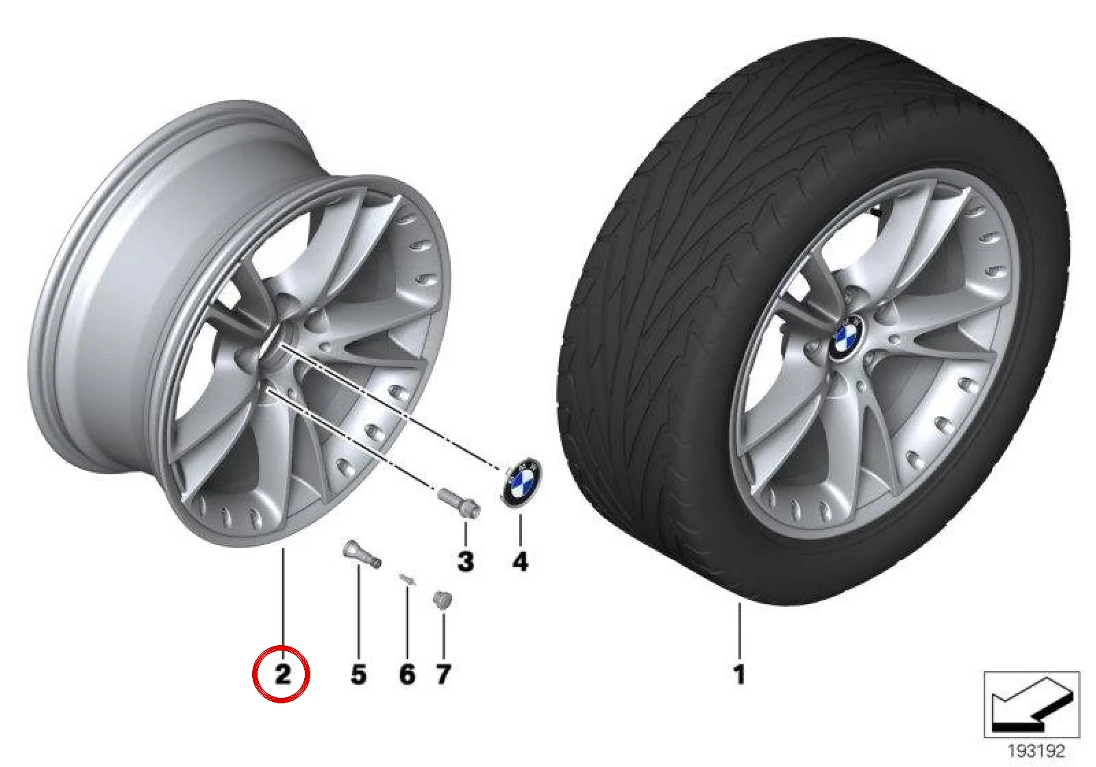 BMW Z4 E89 V Kollu Kompozit 294 Jant 8x18 36116785252