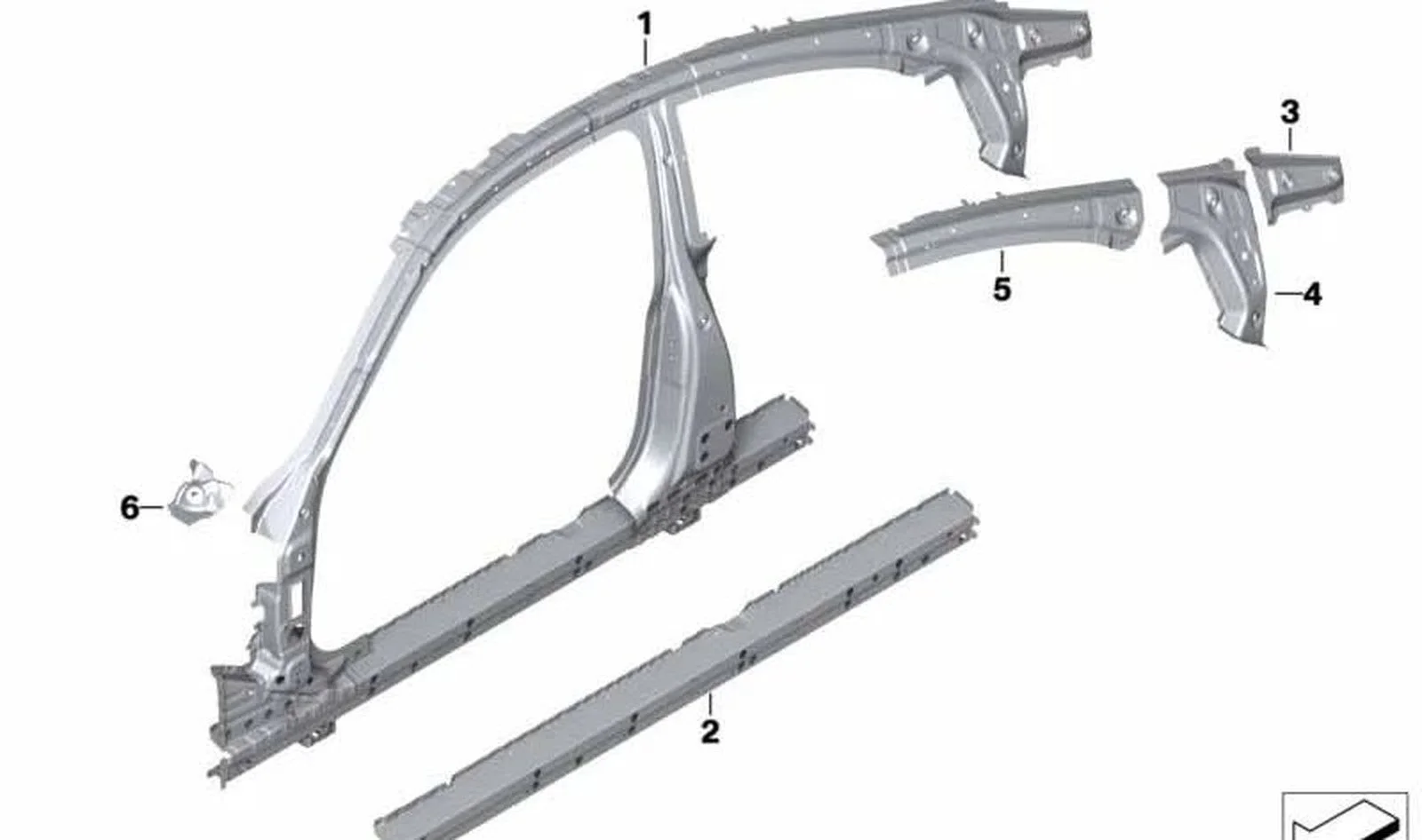 BMW 4 Serisi F83 Ön Sol Taşıyıcı Braketi 41008063221