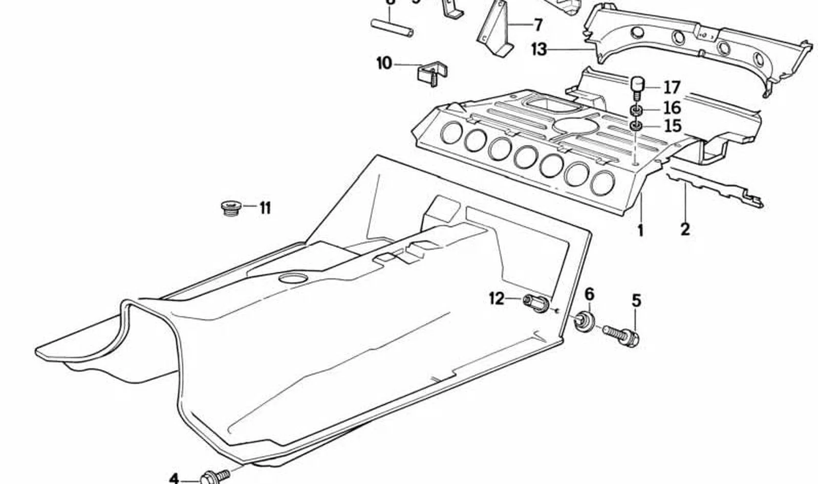 BMW 3 Serisi E36 E46 Ön Burç Braketi 41122291794