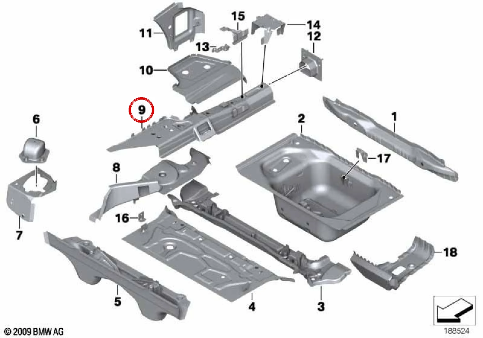 BMW Z4 E89 Arka Sağ Şasi Kolu 41127225086