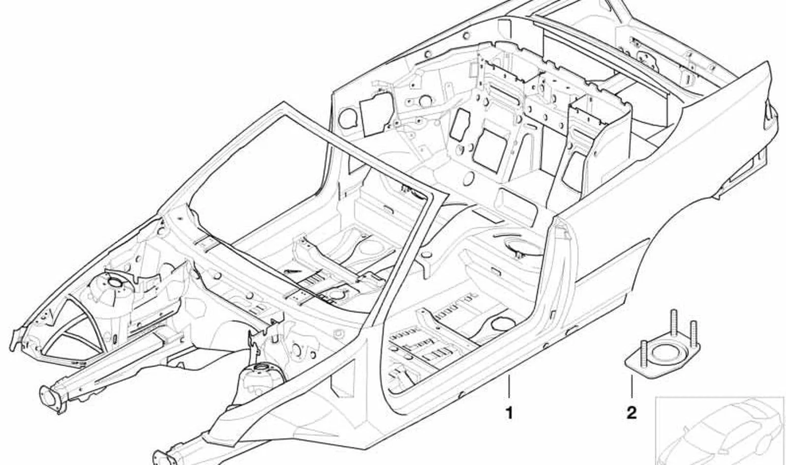 BMW 3 Serisi E46 Steptronic Vites Modülü Braketi 41127895376