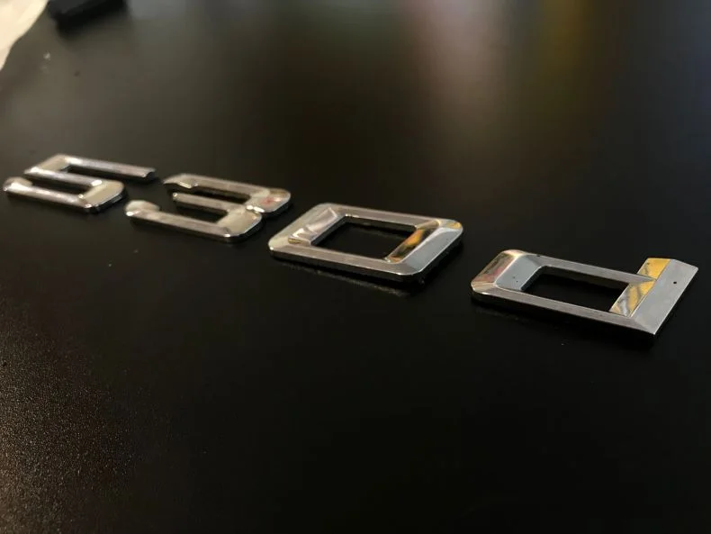 BMW 5 Serisi E60 F10 530D Yazı Amblem Logo 51147039787