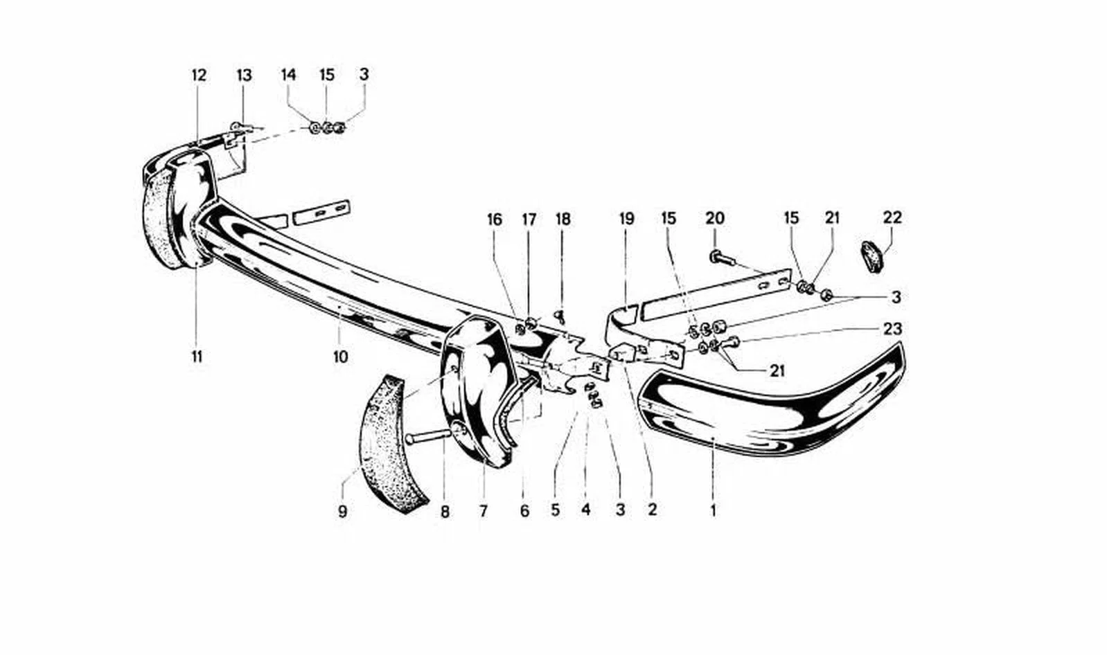 BMW E46 E60 E61 E63… Ön Tampon Destek Tabanı 51115670106