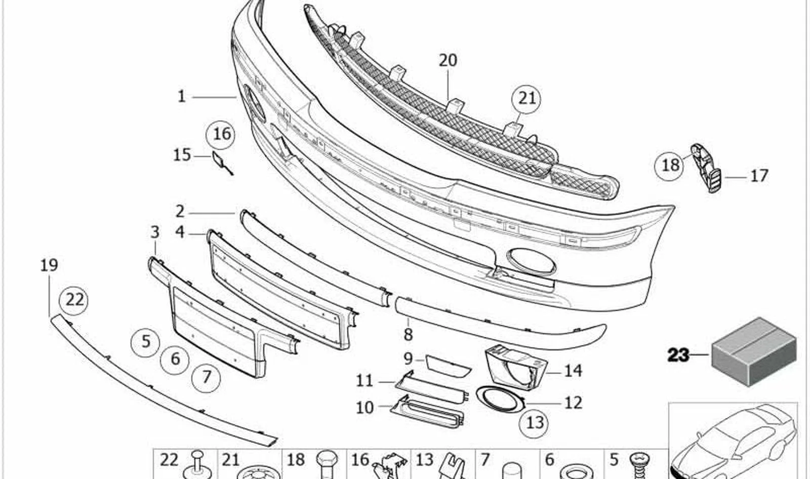 BMW 3 Serisi E46 Astarlı Sağ Hava Kanalı Kapağı 51117890094