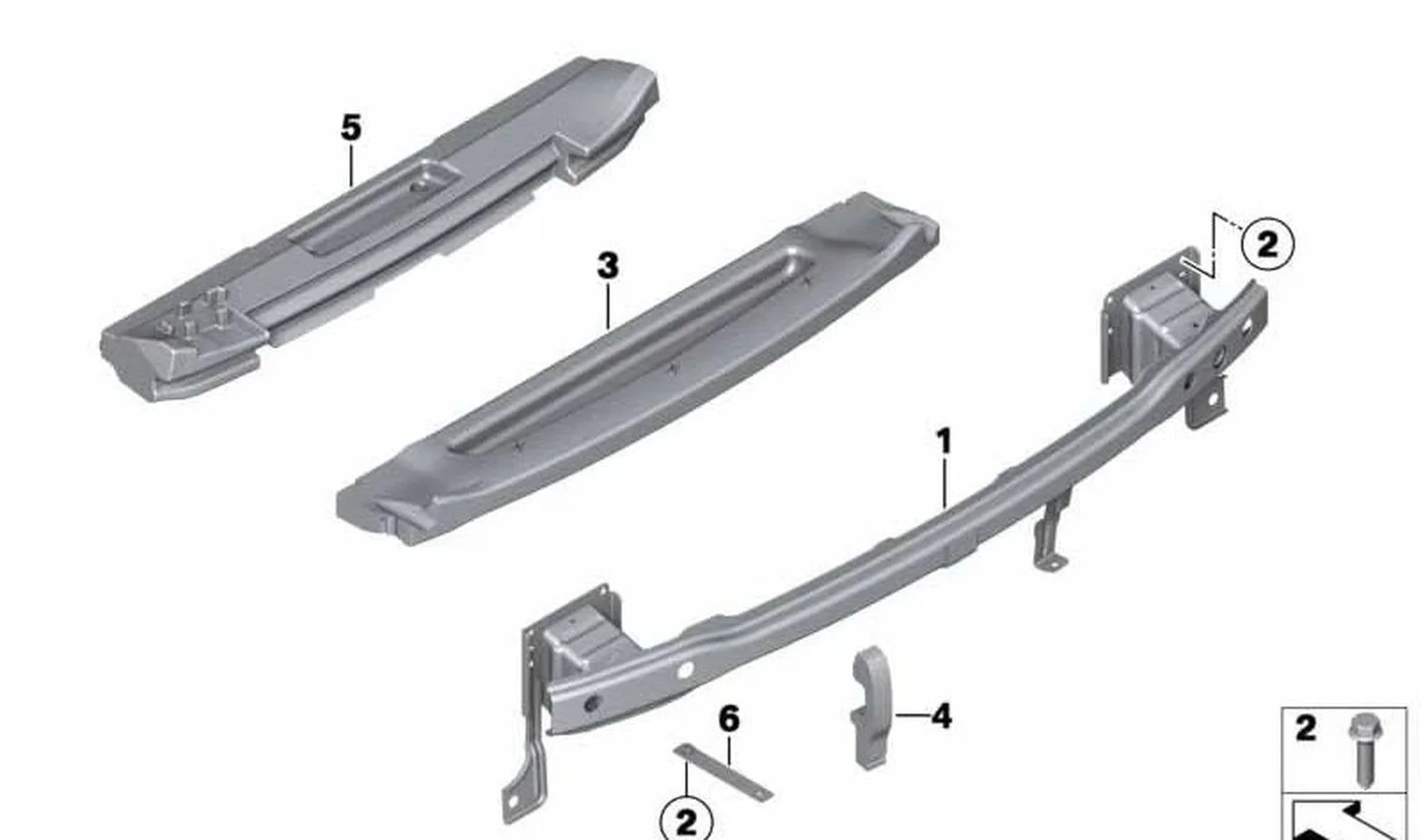 BMW MINI R56 Tampon Köpük Dolgu Parçası 51127250965
