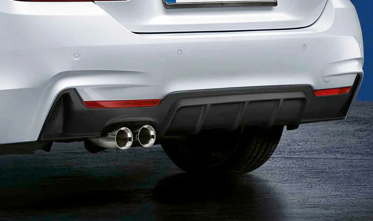 BMW 4 Serisi F32 F33 F36 Arka M Performance Difüzörü 51128077094