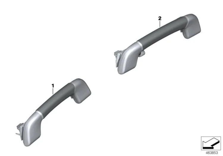 BMW F10 F11 F15 F20… Ön Tavan Tutamağı 51167499074
