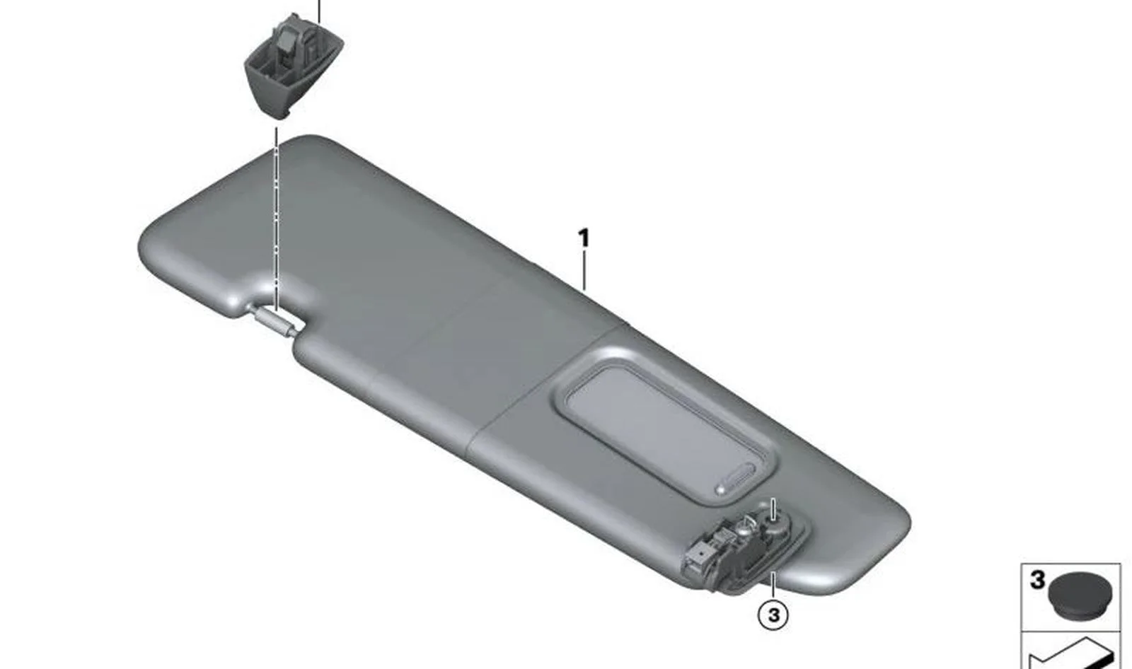 BMW F91 F92 F93 G14… Siyah Vida Kapağı 51167944048