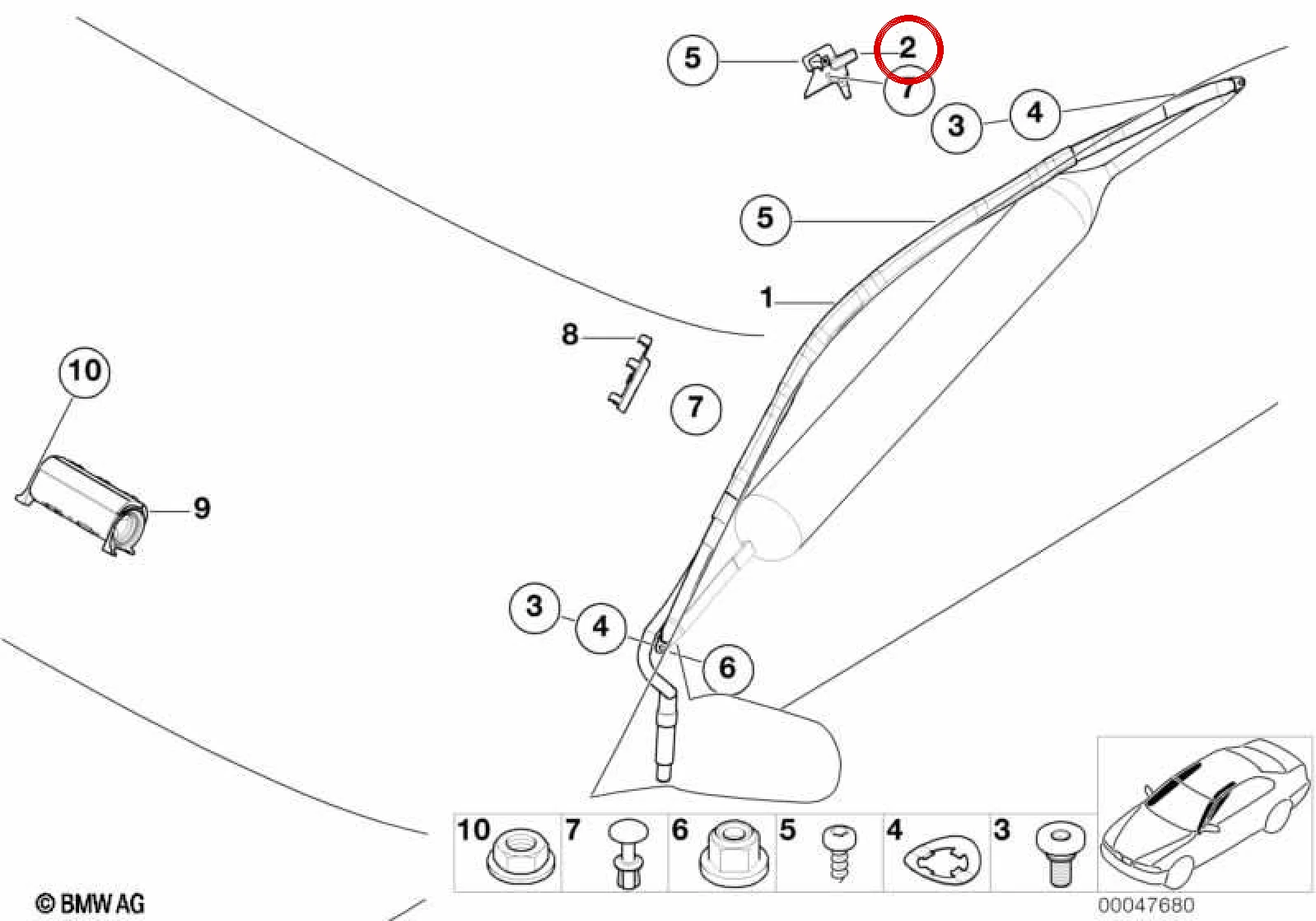 BMW 3 Serisi E46 Sol Hava Yastığı Koruma Sacı 51168238813