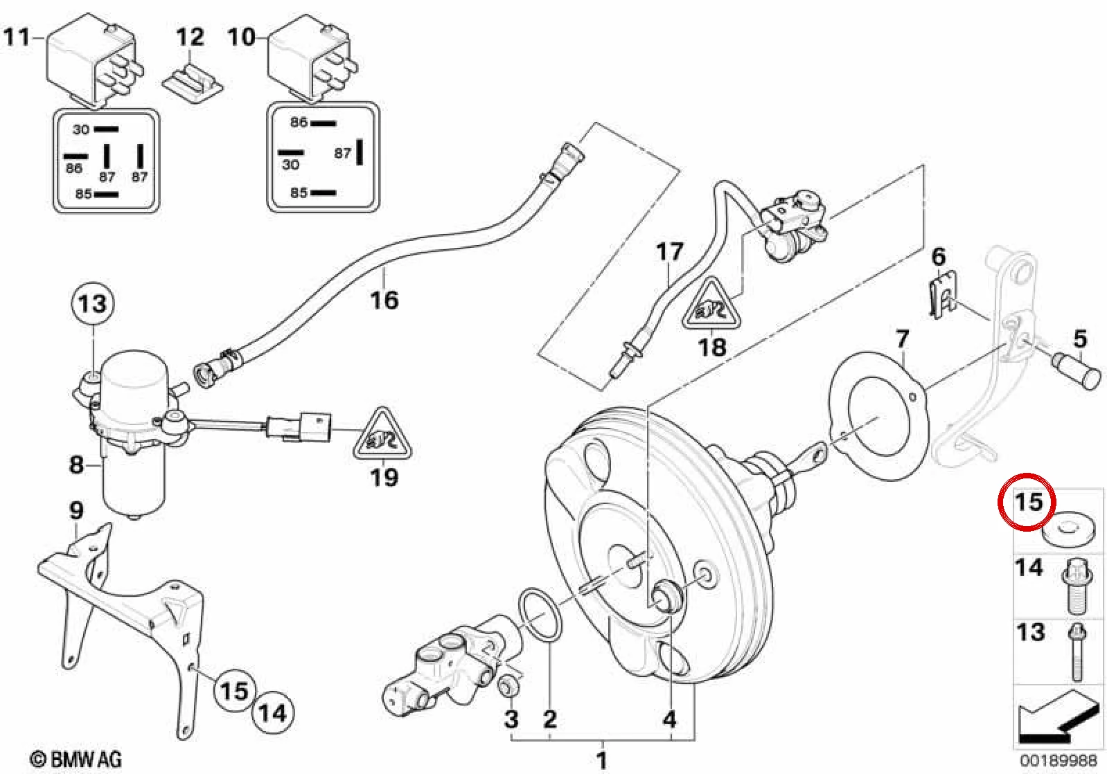 BMW E46 R56 Düz Pul 6,4 Mm 51177003230