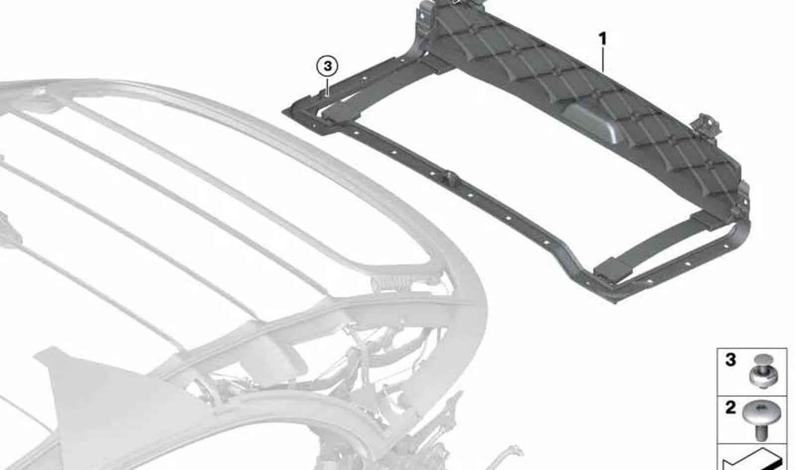 BMW 8 Serisi F91 G14 Hidrolik Tente Kilidi 51177440488