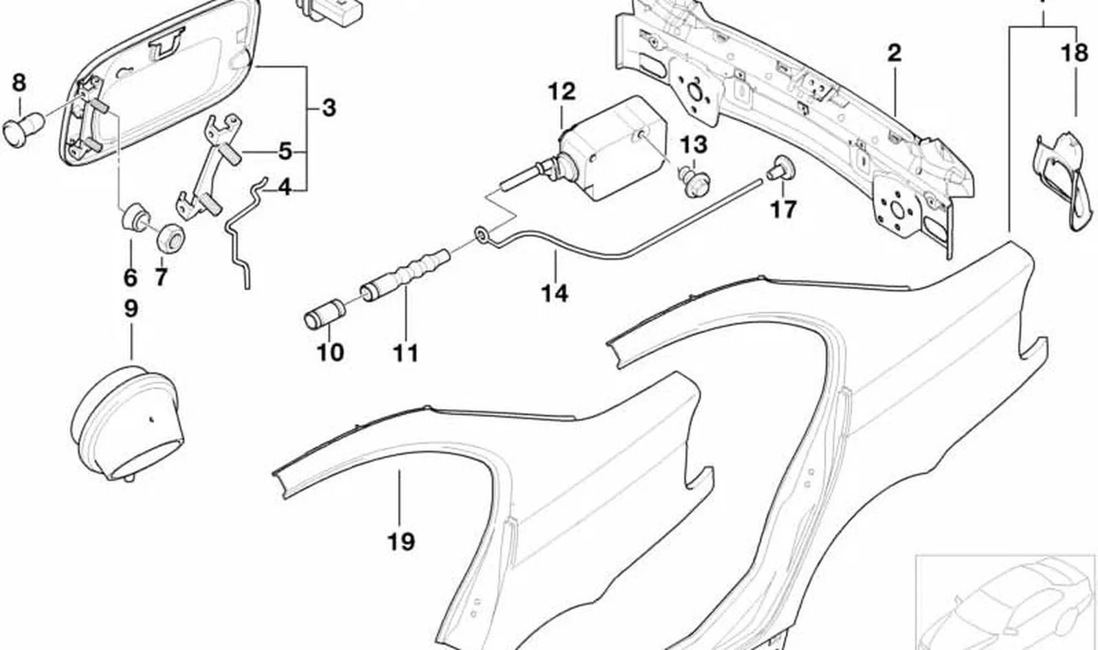 BMW 3 Serisi E36 E46 Sınırlayıcı Stoper 51178156239