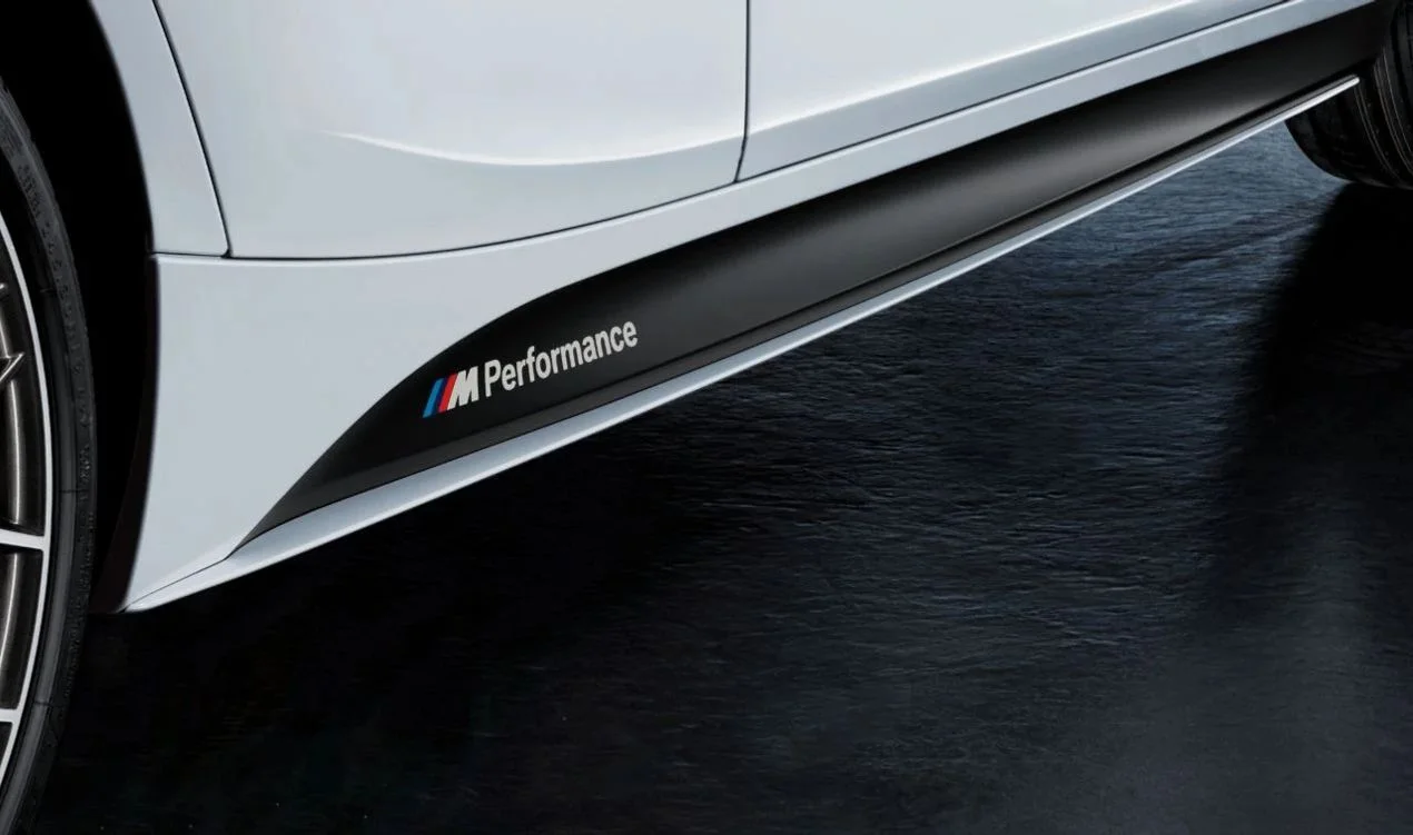 BMW 1 Serisi F20 Mat Siyah Yan Şerit Takımı 51192220967