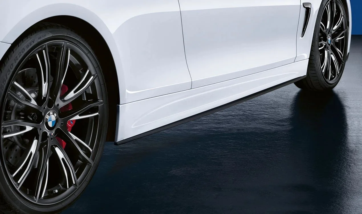 BMW 4 Serisi F32 F33 F36 Marşpiyel Yan Spoyleri 51192361680
