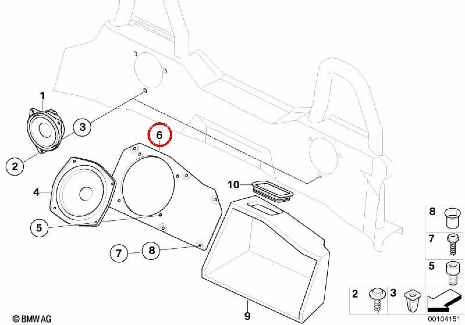 BMW Z4 E85 E86 Sol Kapı Kilidi 51217002261