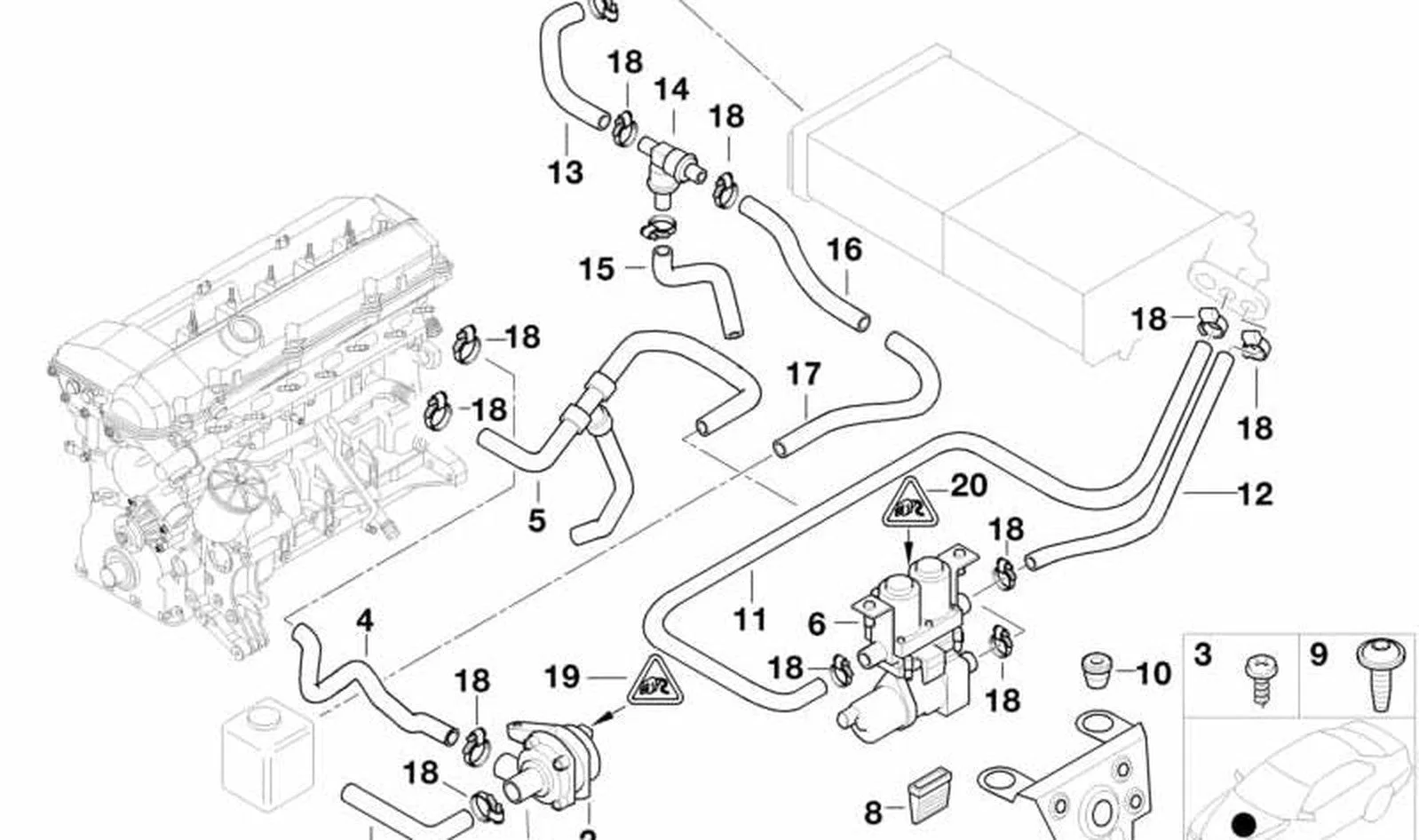 BMW E21 E24 E28 E30… Pullu Torx Cıvata 51218100708