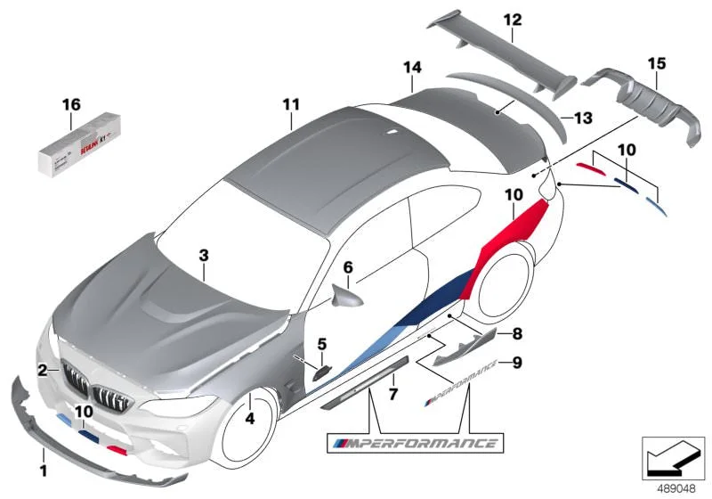 BMW 2 Serisi F22 Bagaj Kapağı Amortisörü 51242466360
